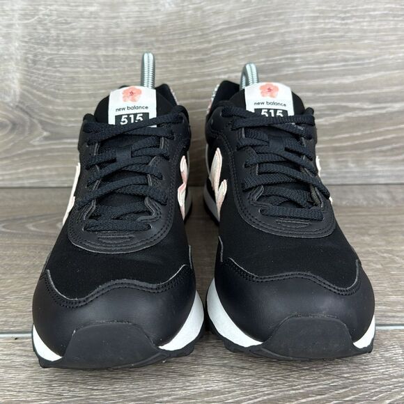 New Balance 515 v3 Women’s Sz 8B Black Leopard Floral Low Top Lace Up Sneakers - Picture 2 of 10